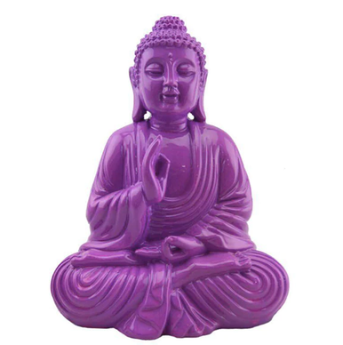 Purple Buddha Statue