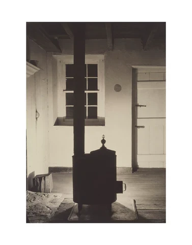 Sheeler Doylestown House The Stove 11x14 Matted Print