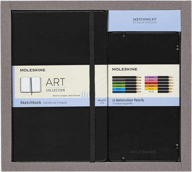 Moleskine Sketching Kit Watercolor Pencils