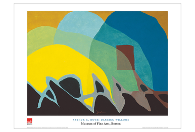 Arthur Dove Dancing Willows Poster