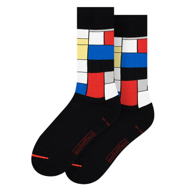 Mondrian Composition Men's Socks