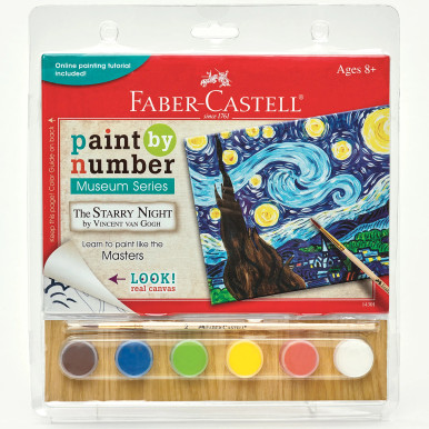 Starry Night Paint by Numbers