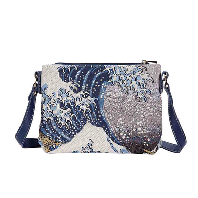 Hokusai The Great Wave Cross Body Bag
