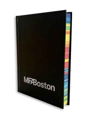 MFABoston Rainbow Hardcover Journal