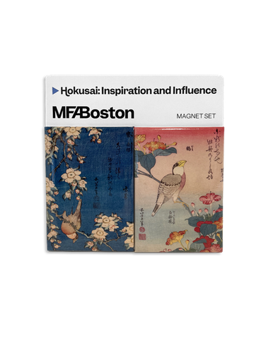 Hokusai Bullfinch Hawfinch Magnet Set