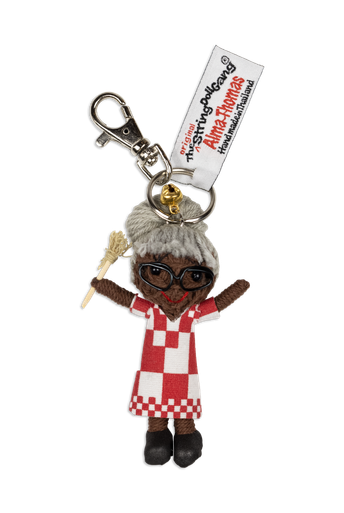 Alma Thomas String Doll Keychain