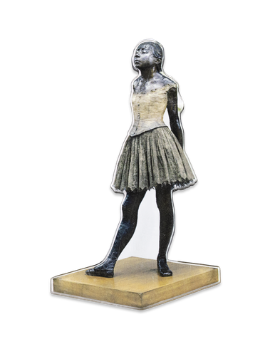 Degas Little Dancer Acrylic Magnet