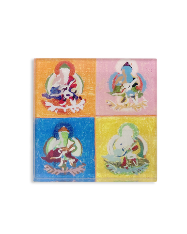 Happy Buddha Acrylic Magnet