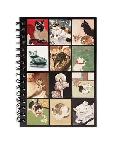 Museum Cats Spiral Notebook