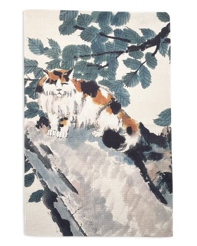 Calico Cat Tea Towel