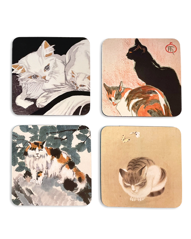 Cats Coaster Set 4