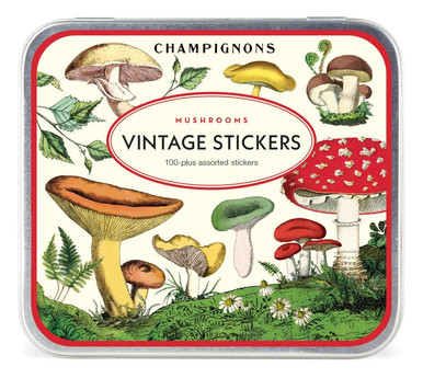 Mushrooms Vintage Stickers