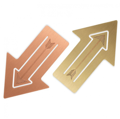 Know Your Place Brass Bookmark