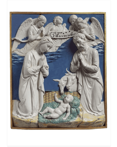 MFA Nativity with Gloria in Excelsis Deo Holiday Cards