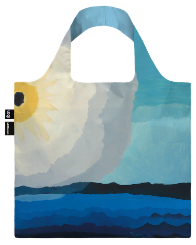 Dove Sun on Lake Packable Tote Bag