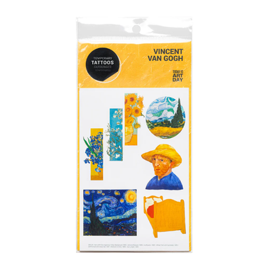 Van Gogh Temporary Tattoos