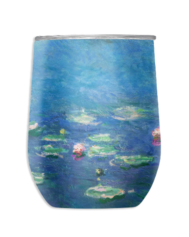 Monet Waterlilies Stemless Wine Tumbler