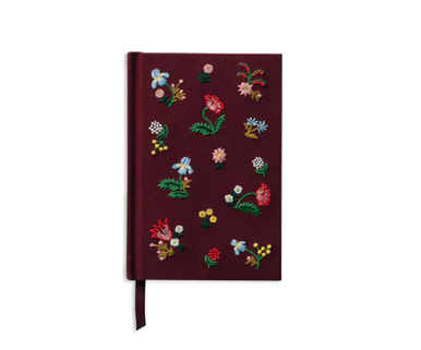 Gracie Mini Embroidered Journal