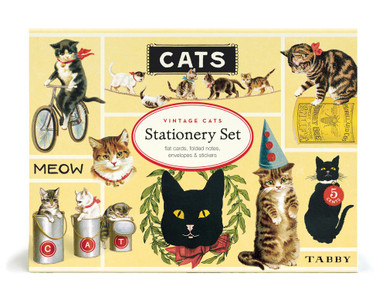 Vintage Cats Stationery