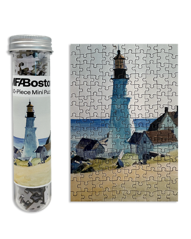 MFA Hopper Lighthouse and Buildings 150 Piece Puzzle