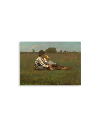 Homer Boys in a Pasture Acrylic Magnet