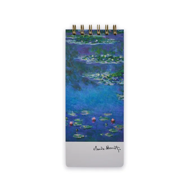Monet Water Lilies Tall Notebook