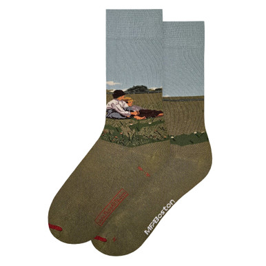MFA Winslow Homer Boys in a Pasture Men's Socks