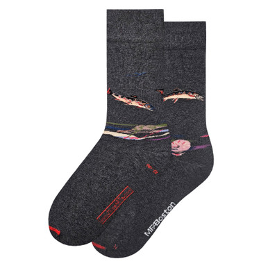 MFA Winslow Homer Leaping Trout Men's Socks