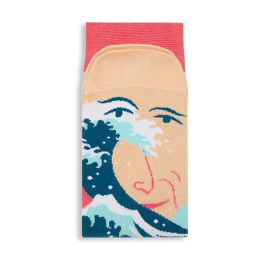 "Kutsushita Hokusai" Socks - Medium