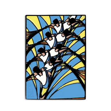 The Eight Enamel Pin