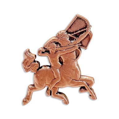 Achilles and Chiron Pin