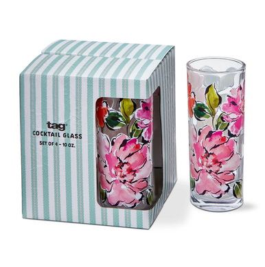 In Bloom Glasses Set of 4