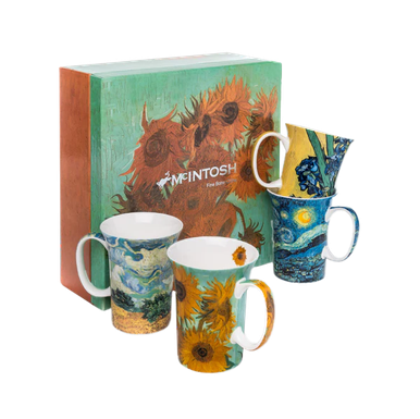 Van Gogh Set of 4 Mugs