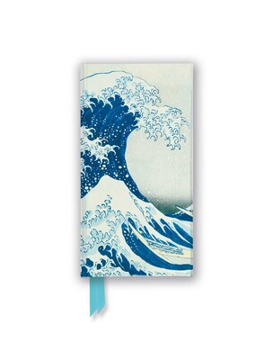 Hokusai Great Wave Foiled Slim Journal