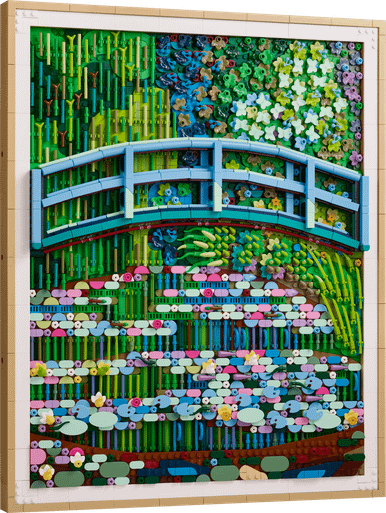 LEGO® Monet Bridge Over a Pond of Water Lilies