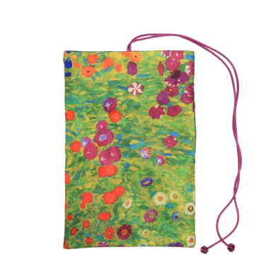 Klimt's Flower Farm Inspired Jewelry Roll