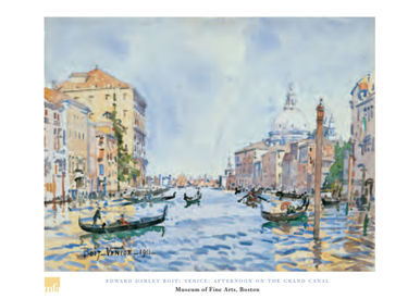 Boit Venice Afternoon on the Grand Canal Poster