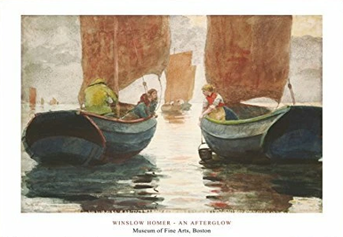 Winslow Homer An Afterglow Poster
