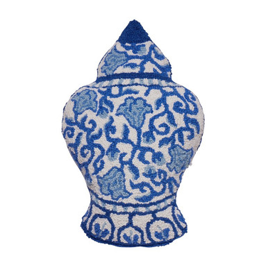Shaped Chinoiserie Pillow
