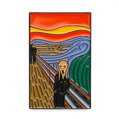 Edvard Munch "The Scream" Enamel Pin