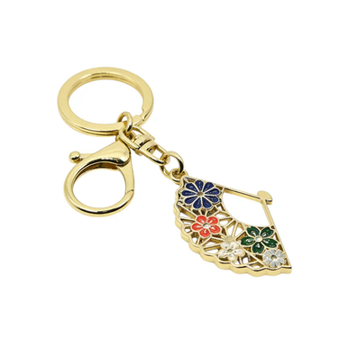 Paper Fan Key Chain