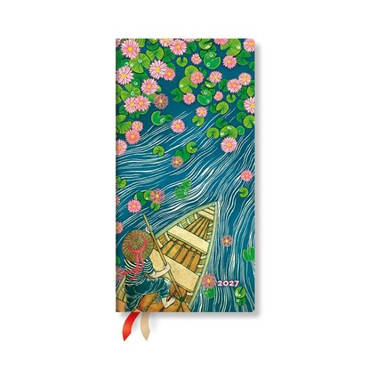 2027 Lotus River Slim Weekly Planner