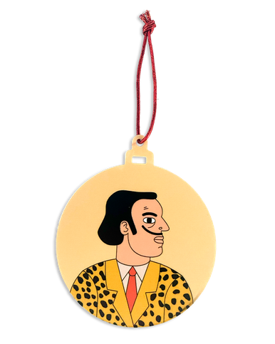 Salvador Dali Ornament
