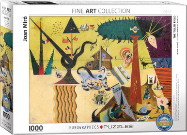 Miro Tilled Field - 1000 Piece Puzzle