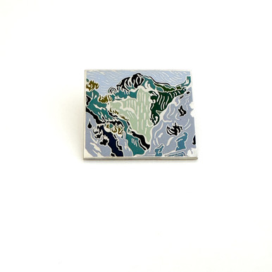 Van Gogh Ravine Enamel Pin