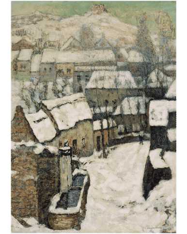 MFA Chateau at Murols in Winter Holiday Cards