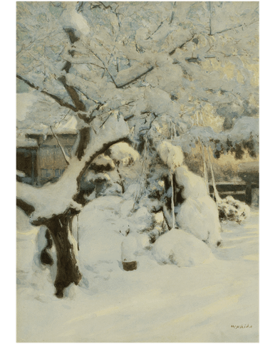 MFA Garden in Snow Holiday Cards