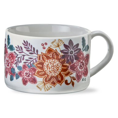 Autumn Bloom Soup Mug