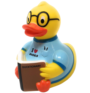 Library Books Duck