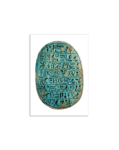 Lion hunt scarab of Amenhotep III Acrylic Magnet